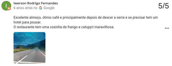 Avaliação de Cliente 11